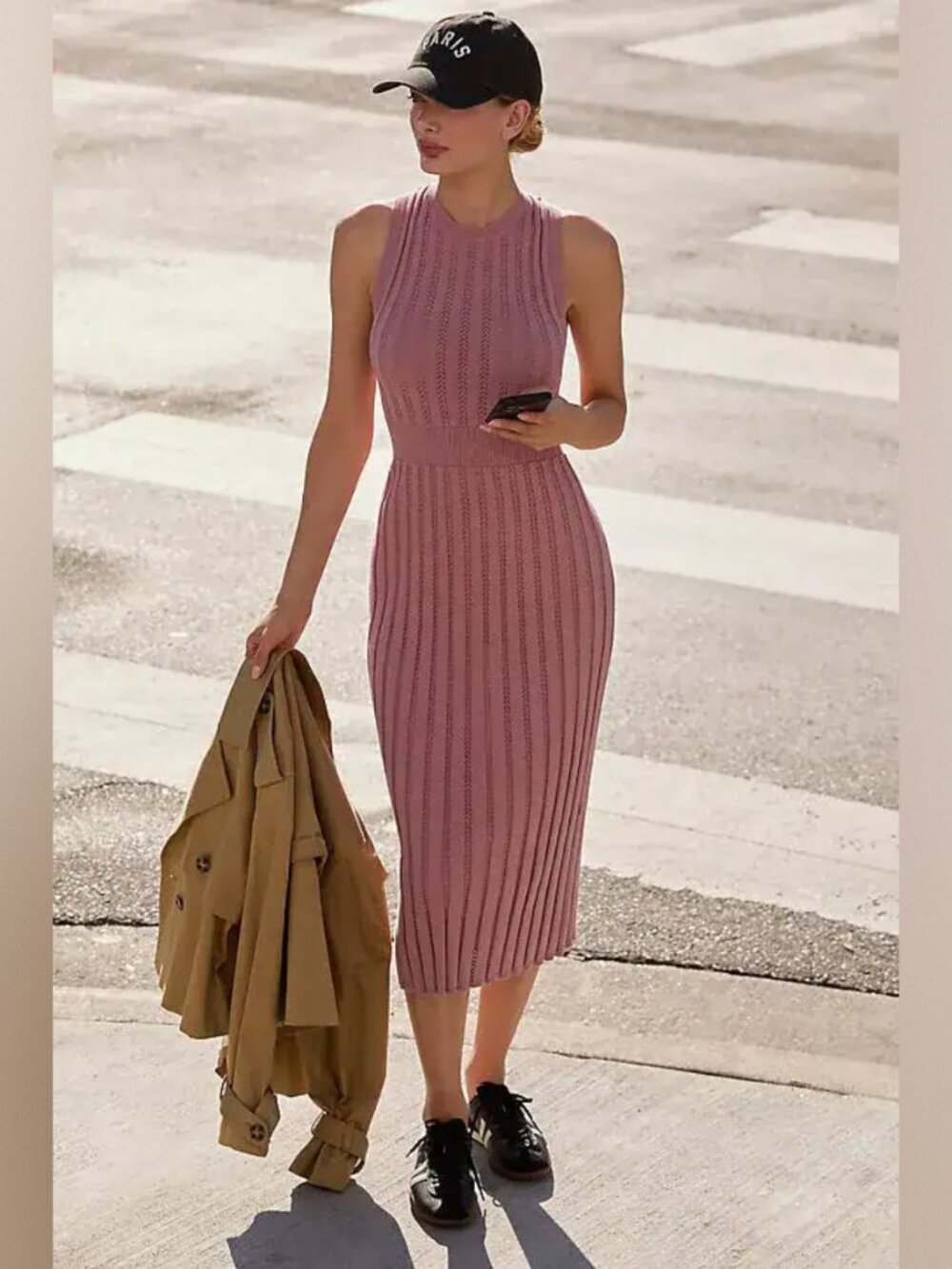Varley Florian Knit Dress NWT